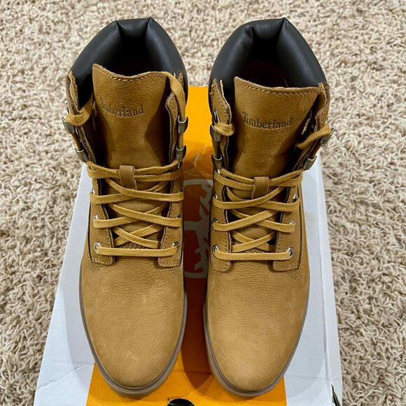 Timberland Women's Carnaby Cool 6-Inch Lace-Up Boots Wheat, Size 8 (New) - Picture 6 of 16